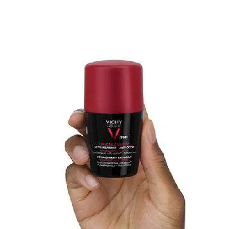 Vichy Homme Clinical Control 96H Deodorante Roll Uomo 50 ml