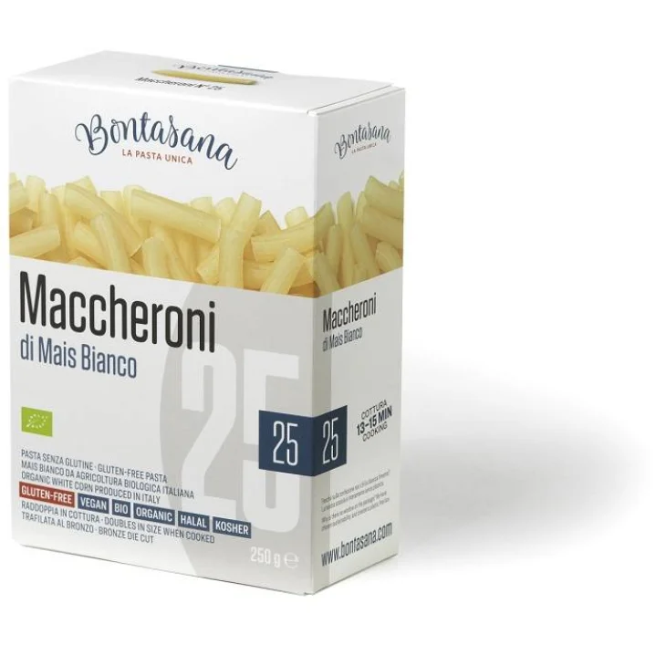 BONTASANA MACCHERONI MAIS BIANCO 250 G