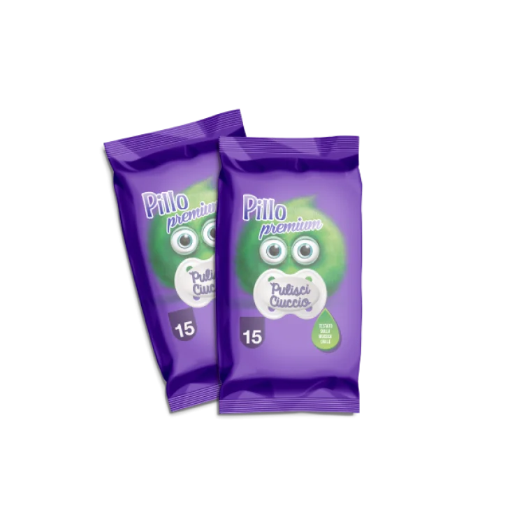 Pillo Premium Salviettine Pulisci Ciuccio 15 pezzi