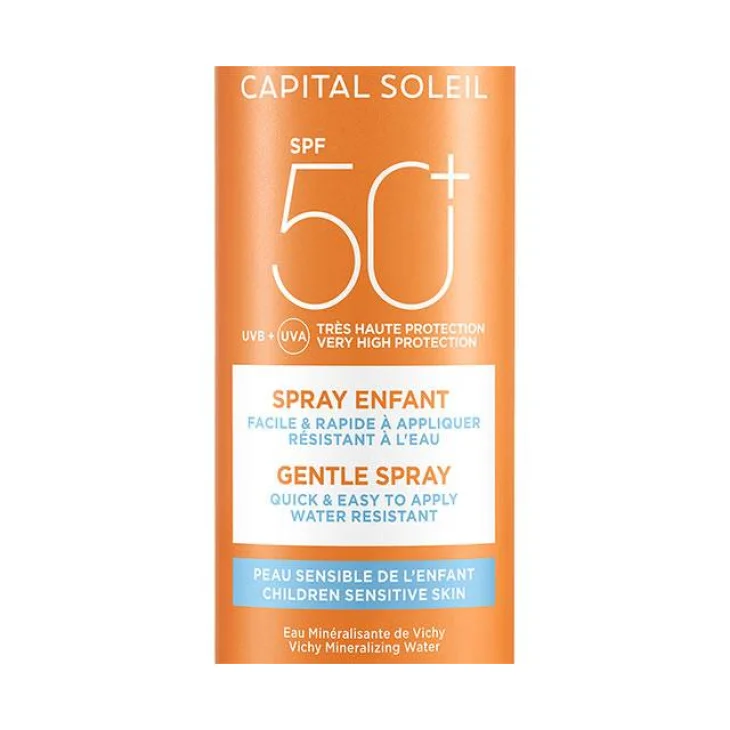 Vichy Capital Soleil Spray Solare Dolce Bambini Spf 50+ Water Resistant 200 ml