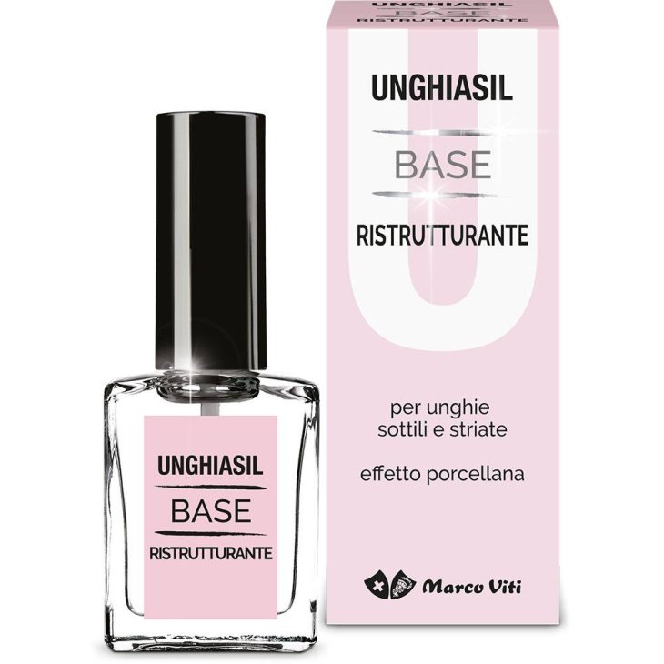 Unghiasil Base Ristrutturante Smalto per Unghie Rovinate 10 ml