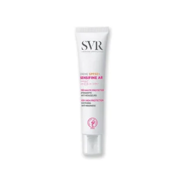 SVR Sensifine Ar Crema Solare Viso SPF50+ Protezione Molto Alta Lenitiva Anti-Rossori 40 ml
