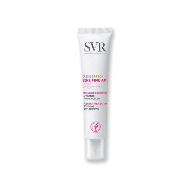 SVR Sensifine Ar Crema Solare Viso SPF50+ Protezione Molto Alta Lenitiva Anti-Rossori 40 ml