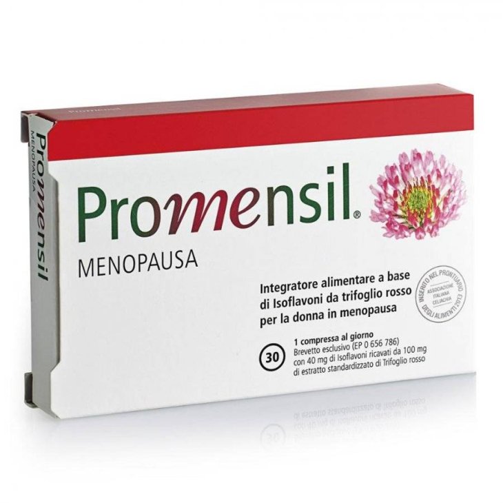 Named Promensil Integratore di Trifoglio Rosso per la Menopausa 30 Compresse