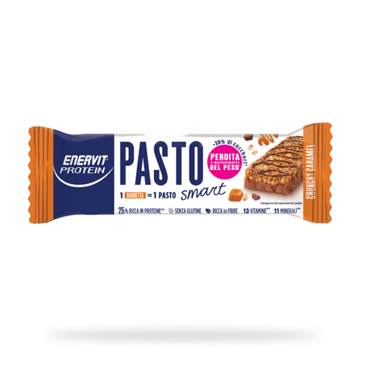 Enervit Protein Crunchy Caramel Pasto sostitutivo Barretta 55 g