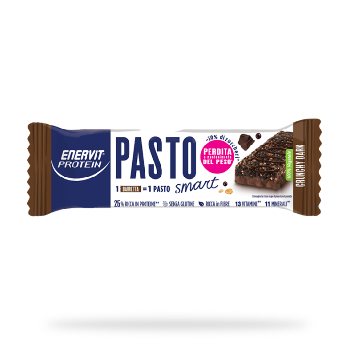 Enervit Protein Crunchy Dark Pasto sostitutivo in barretta 55 g