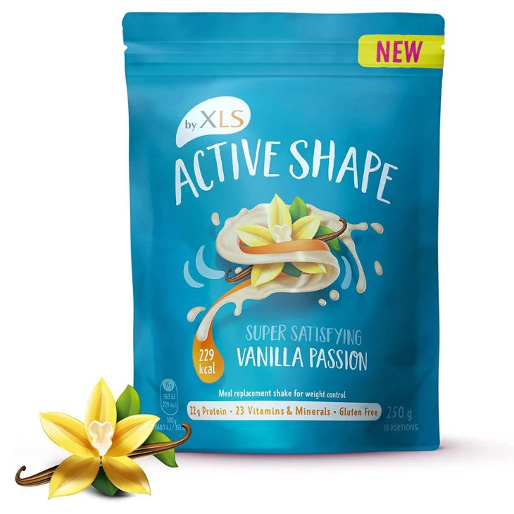 Active Shake By Xls Vaniglia Frullato Sostitutivo del Pasto 250 g