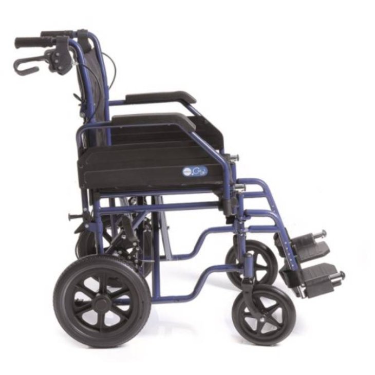 Moretti Ardea One GO UP! Carrozzina Pieghevole Seduta 48 cm