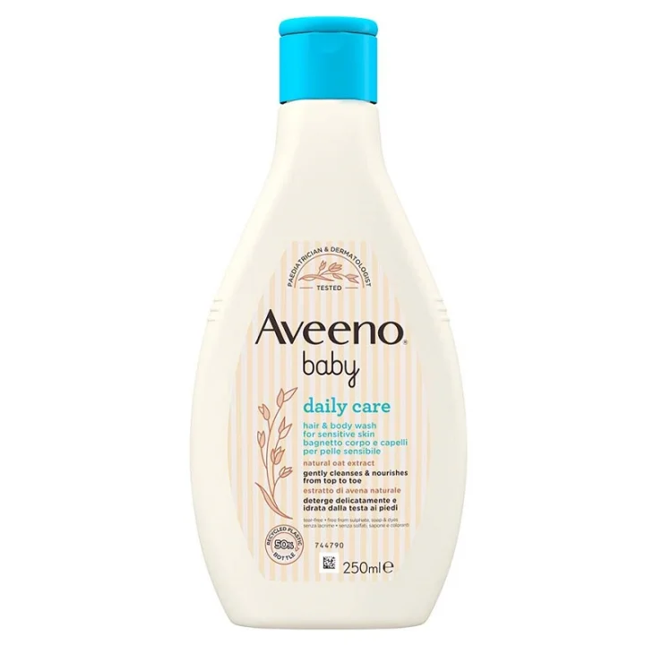 Aveeno Baby Daily Care Bagnetto Corpo e Capelli 250 ml