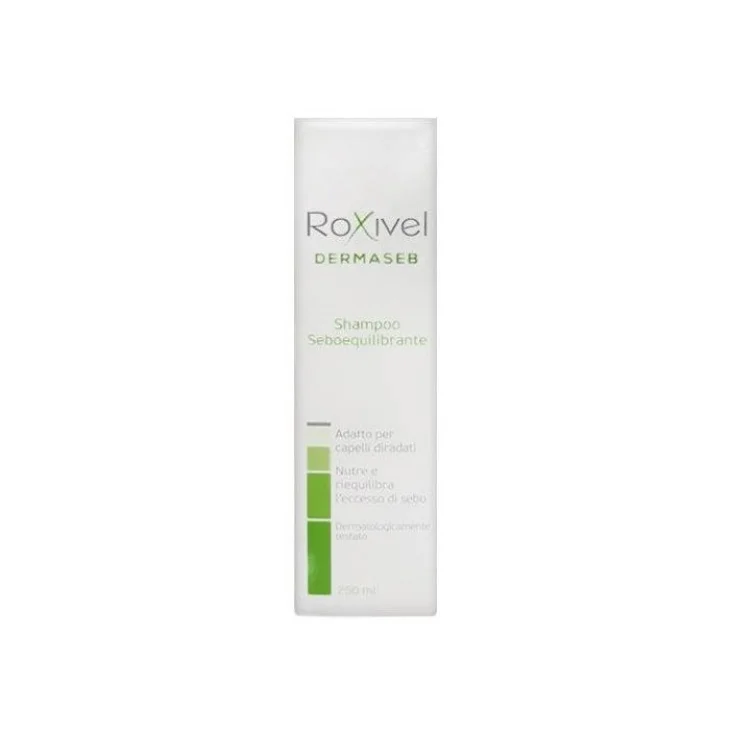 Roxivel Dermaseb Shampoo Rinforzante e Seboequilibrante 250 ml