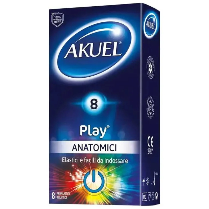 Akuel Play Profilattico anatomico 8 Pezzi