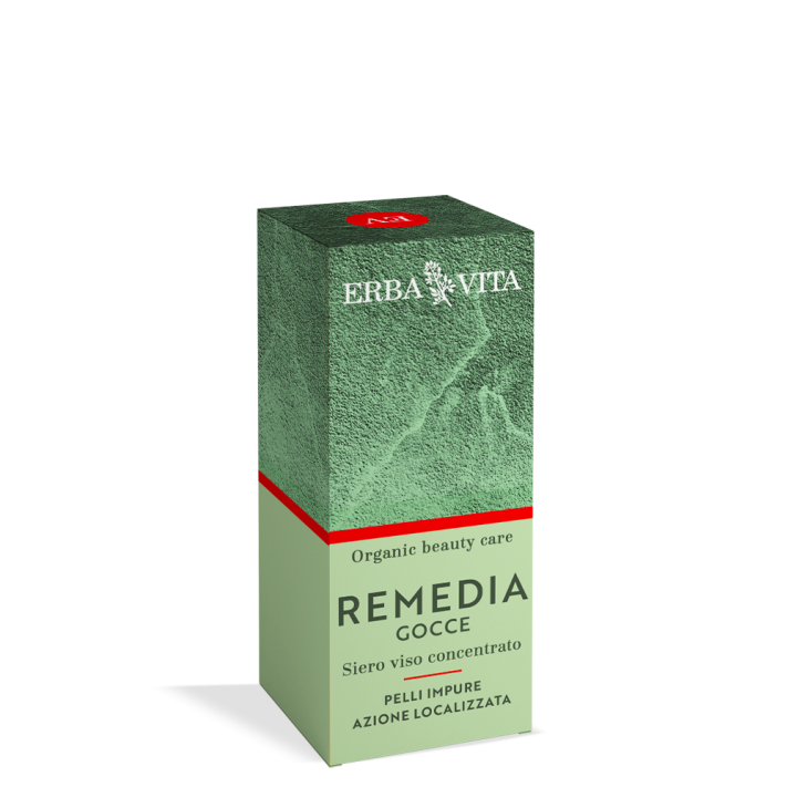Erba Vita Remedia Gocce Intensive ad Azione Localizzata per Pelli Impure 15 ml