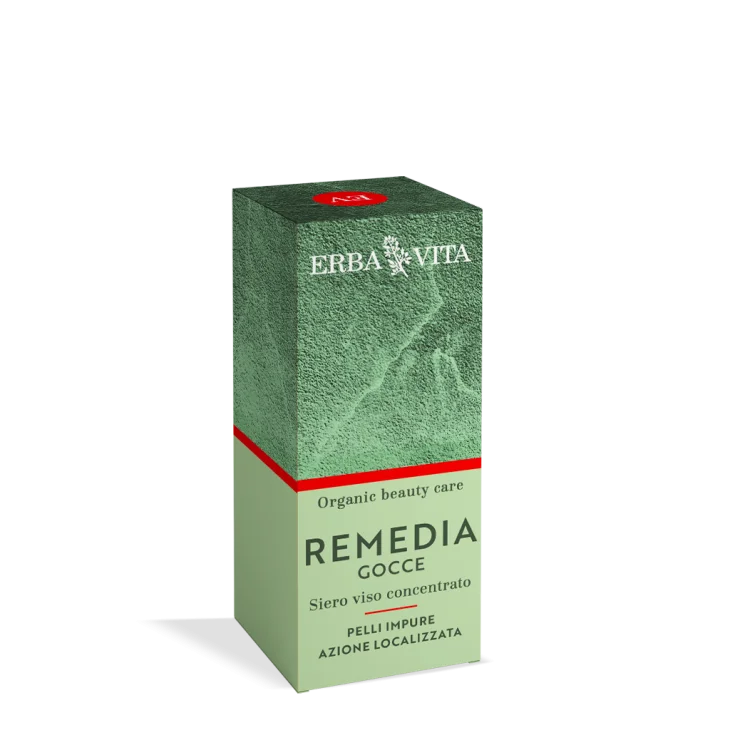 Erba Vita Remedia Gocce Intensive ad Azione Localizzata per Pelli Impure 15 ml