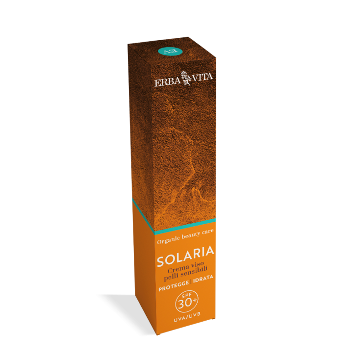 Erba Vita Solaria Crema Solare Viso SPF30 50 ml