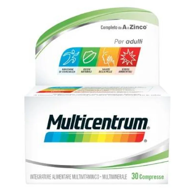 Multicentrum Adulti Integratore Multivitaminico Effervescente 30 compresse