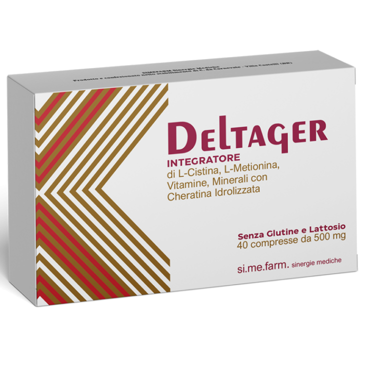 Deltager Integratore per Unghie e Capelli 40 compresse