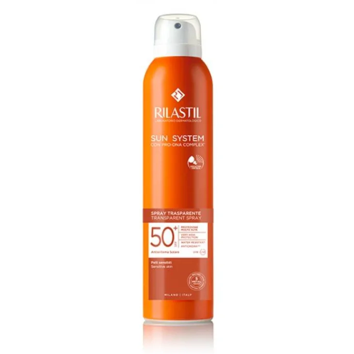 Rilastil Sun System Transparent Spray Spf50+ Solare Corpo 200 ml