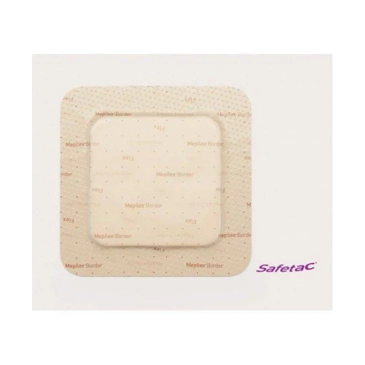 Mepilex Border Flex Medicazione In Schiuma Di Poliuretano 7,5 X 7,5 Cm 5 Pezzi