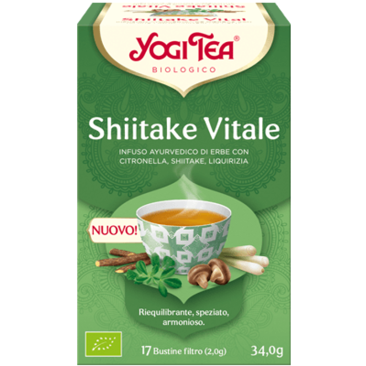 Yogi Tea Shiitake Vitale Infuso riequilibrante 17 bustine