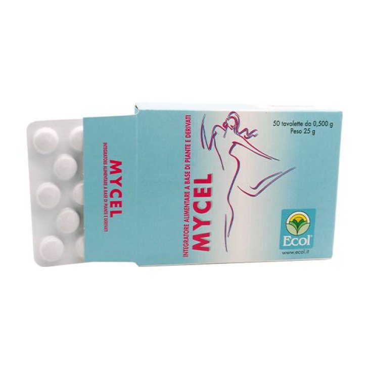 Ecol Mycel Integratore Naturale Contro la Cellulite 50 tavolette