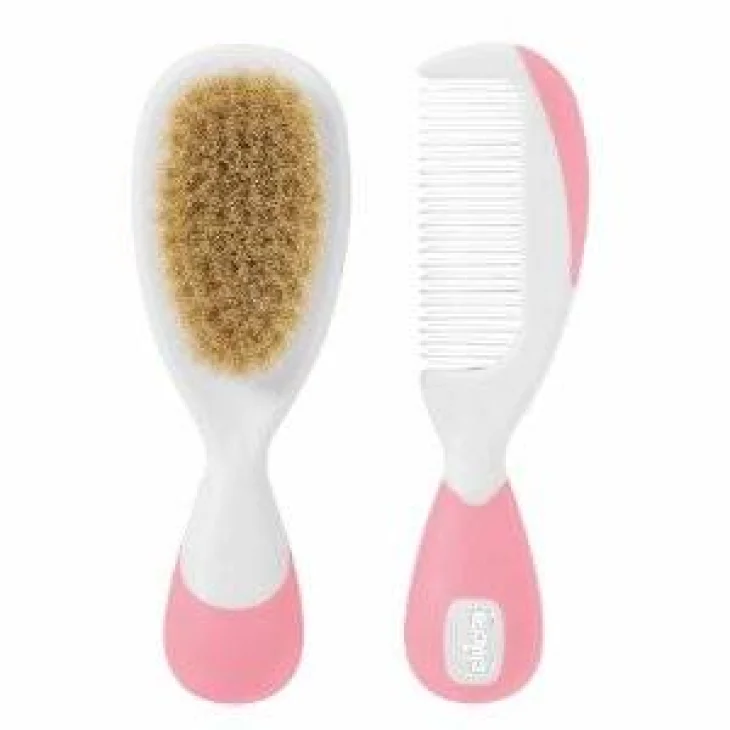 Chicco Set Spazzola e Pettine Colore Rosa
