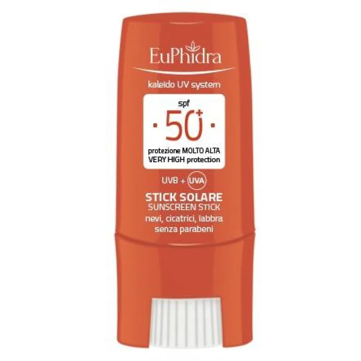 Euphidra Kaleido Uv System Stick Solare Protettivo SPF 50+ 8 ml