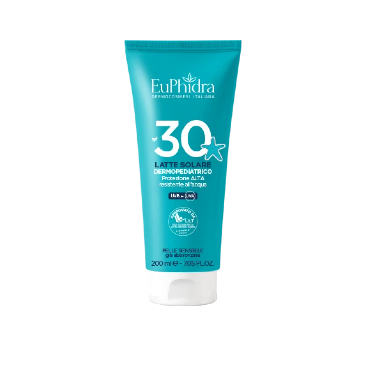 EuPhidra Kaleido Uv System Latte Solare Dermopediatrico SPF30 200 ml