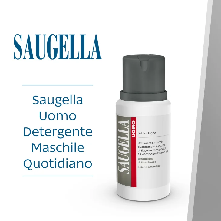 Saugella Detergente Intimo Uomo 200 ml