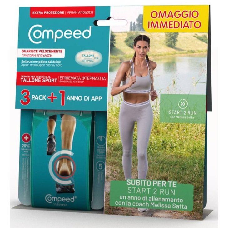 Compeed Extreme Cerotti per Vesciche al Tallone 5 Pezzi