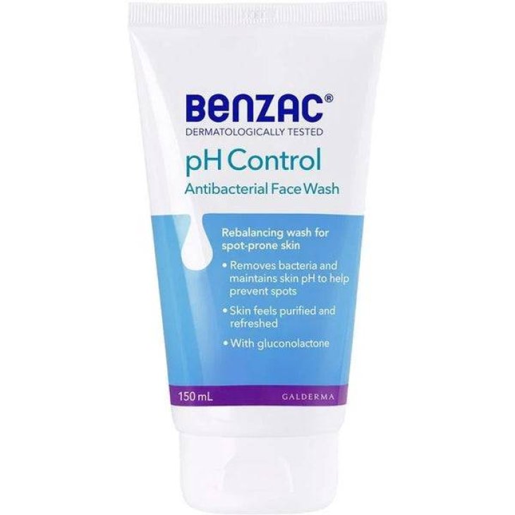 Benzac Skincare Ph Control Detergente Viso per Pelle con Acne 150 ml