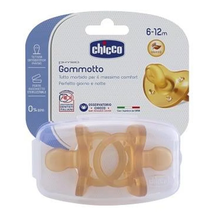 CHICCO GOMMOTTO IN CAUCCIU' 6-16 MESI 1 PEZZO