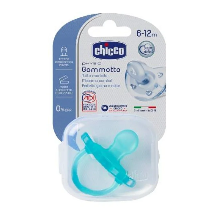 Chicco Gommotto in Silicone Fantasia Boy  6-16 Mesi 1 Pezzo
