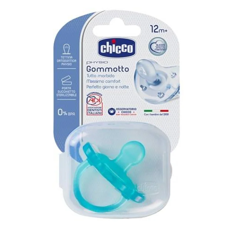 Chicco Physio Gommotto in Silicone Boy 16-36 Mesi 1 Pezzo
