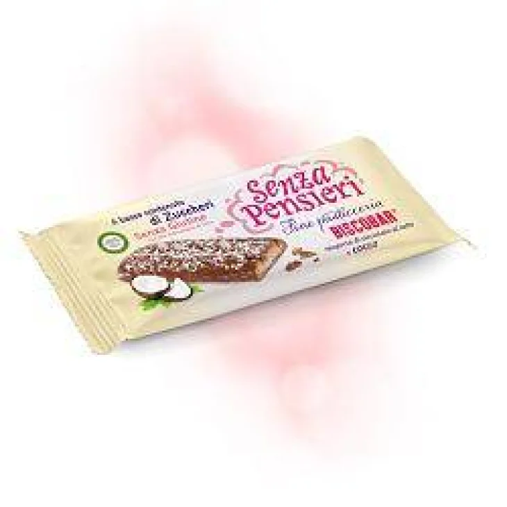 SENZA PENSIERI BARRETTA BISCOBAR COCCO 25 G
