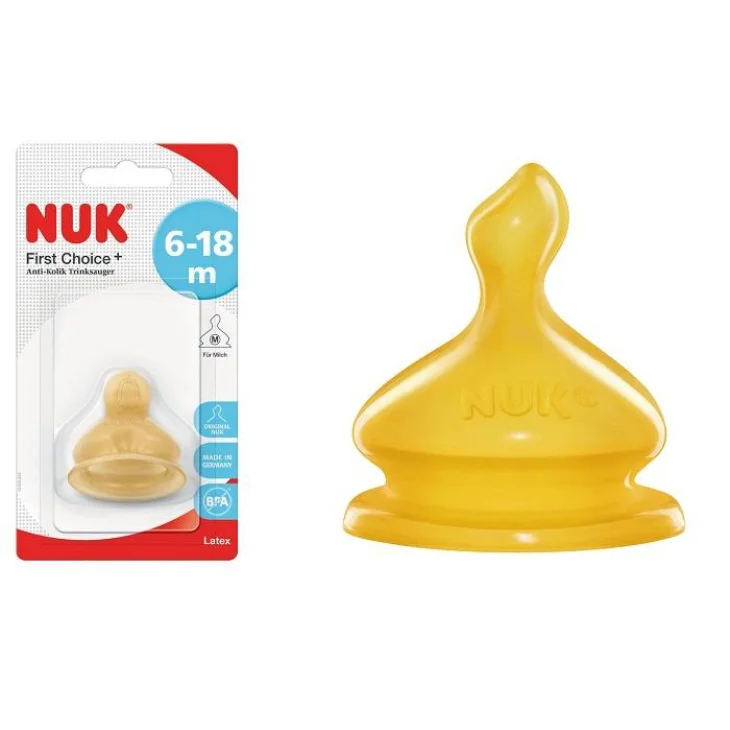 NUK FIRST CHOICE+ TETTARELLA IN LATTICE MISURA 6-18 MESI MEDIA 2 PEZZI