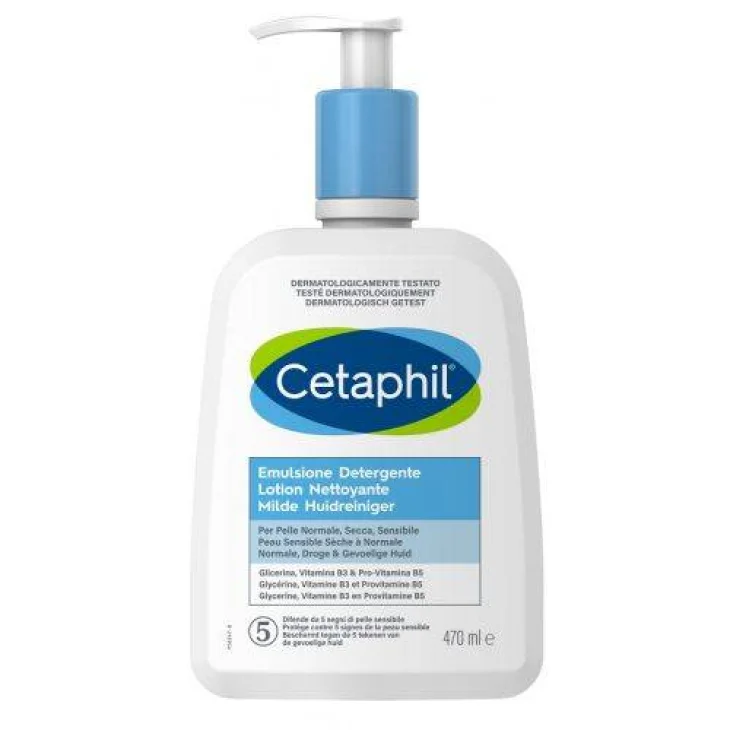 Cetaphil Emulsione Detergente Fluida Viso 470 ml
