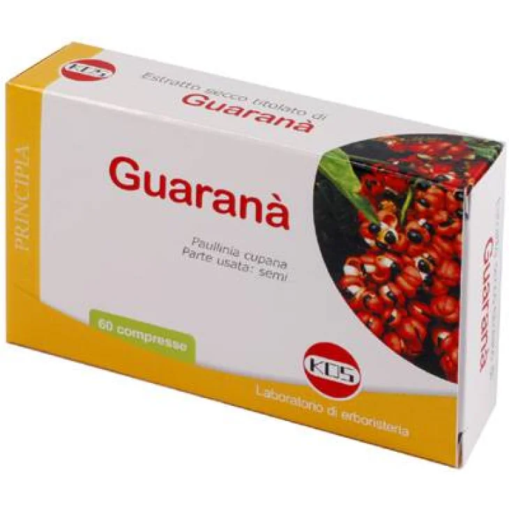 Kos Principia Guaranà Estratto Secco Integratore Tonico Energizzante 60 Compresse