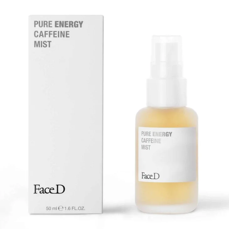 Face D Pure Energy Mist Caffeina Tonico Rivitalizzante Viso 50 Ml