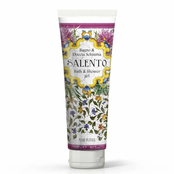 Maioliche Salento Docciaschiuma Delicato In Tubo Limone Dolce e Gelsomino 250 ml