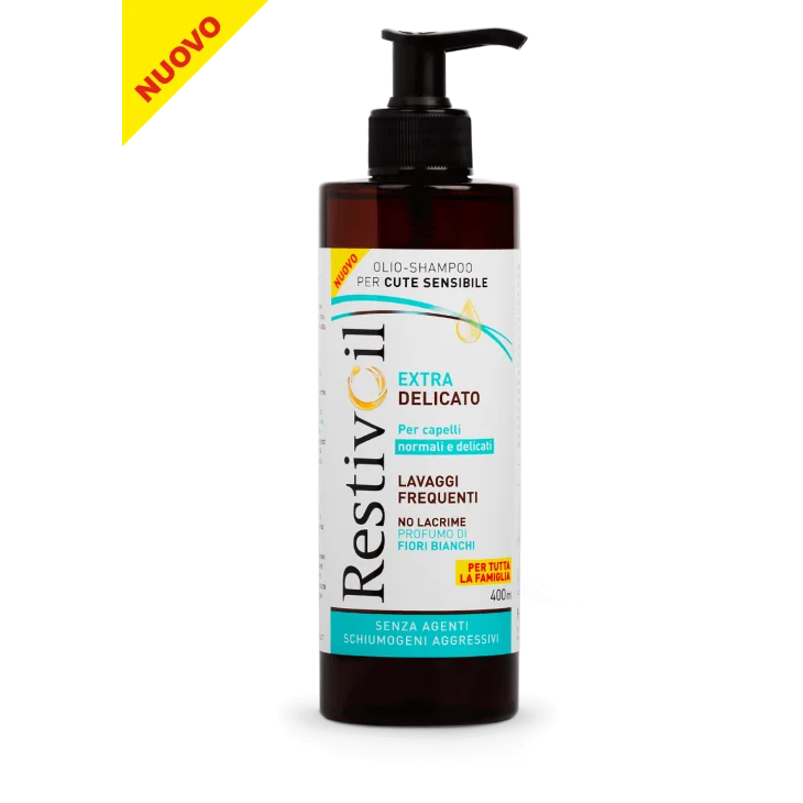 Restivoil Extra Delicato Shampoo per Lavaggi Frequenti 400 ml Restivoil Extra Delicato Shampoo per Lavaggi Frequenti 400 ml