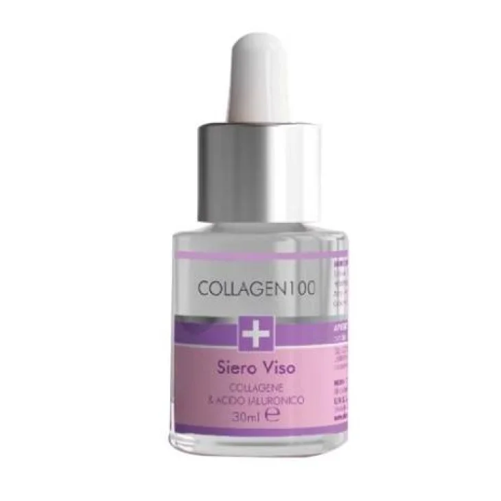 Collagen100 Siero Viso Idratante a Base di Collagene 30 ml
