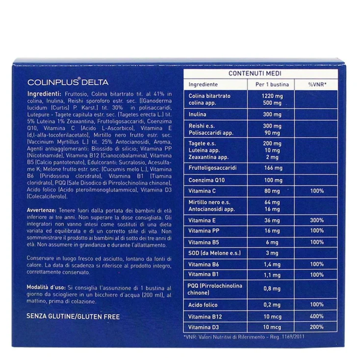 Colinplus Delta Integratore per il Sistema Nervoso 20 bustine