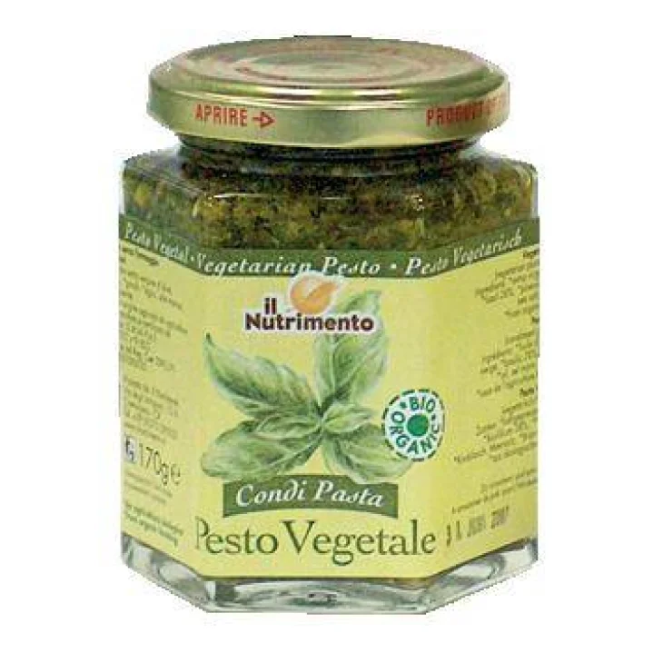 IL NUTRIMENTO PESTO VEGETALE SENZA FORMAGGIO SENZA GLUTINE 130 G