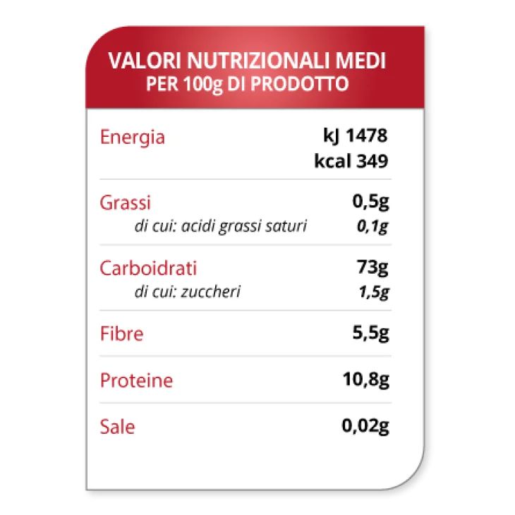 Molino Spadoni Pasta di Teff Penne 400 g