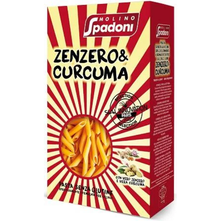 Molino Spadoni Pasta Zenzero e Curcuma Penne 400 g
