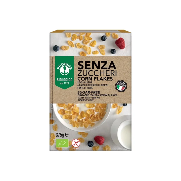 Corn Flakes Senza Zuccheri 375 G
