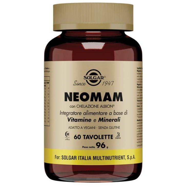 Solgar Neomam Integratore Gravidanza e Allattamento 60 tavolette