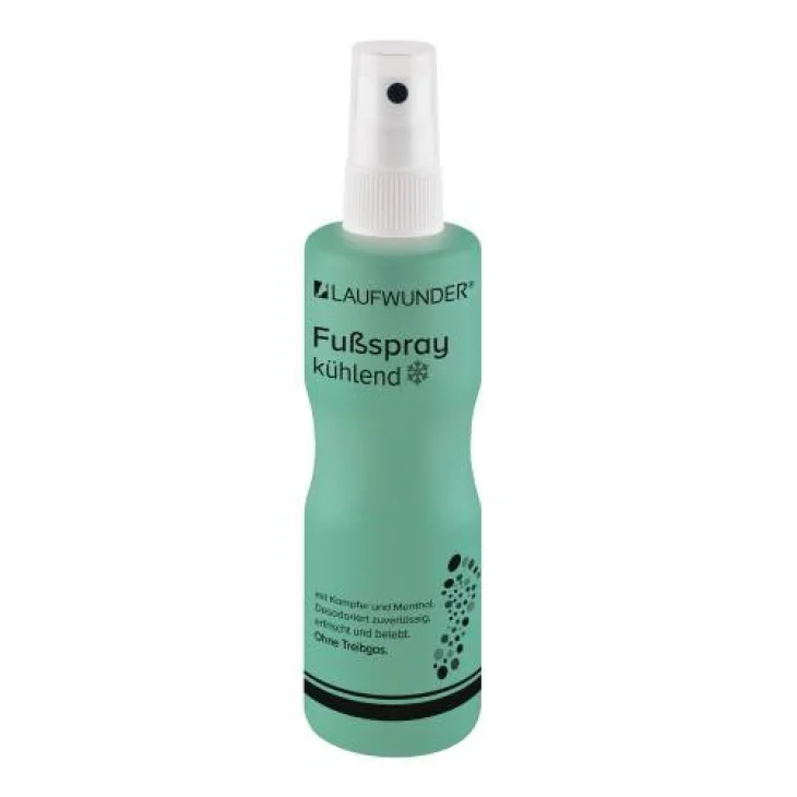 Laufwunder Lozione Deodorante Spray No-Gas Per Piedi Con Eccessiva Sudorazione 120 Ml