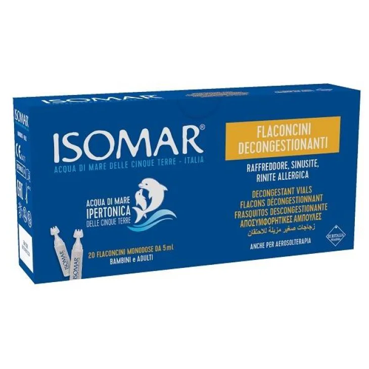 Isomar Soluzione decongestionante nasale 20 Flaconcini da 5 ml