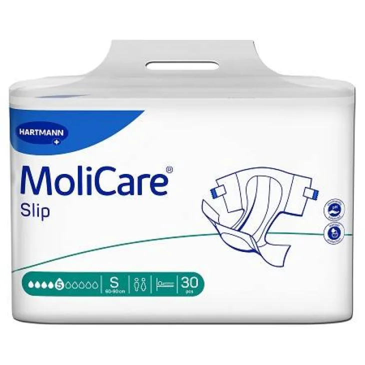 Molicare Slip Pannolino Mutandina Extra 5 Gocce Small 30 Pezzi